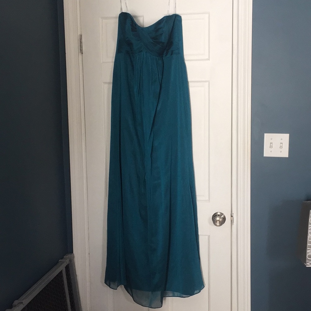 Teal Belsoie Bridesmaid Dress